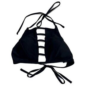 ❤️ 🆕 YAS Black Bikini Top Size M